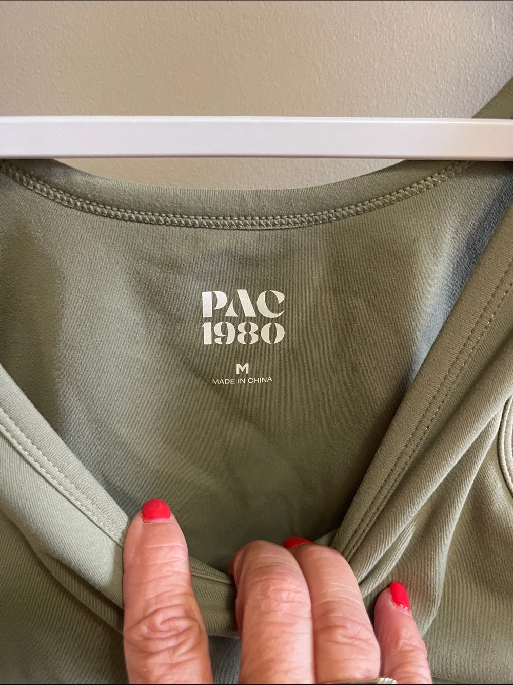 PAC sun  Olive Green One-Piece athletic Romper